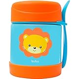 Buba Pote Termico Animal Fun - Leao Buba Colorido