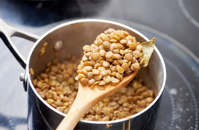 receita de lentilha para bebê