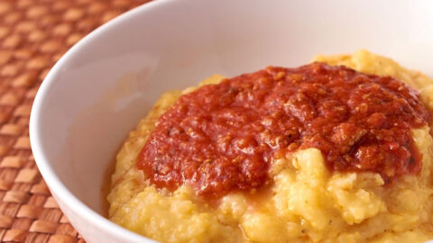 polenta para bebês