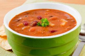 sopa de feijão para bebê